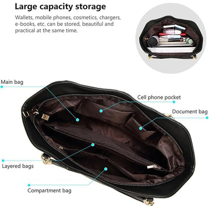 Women's Large Leather Tote Bag